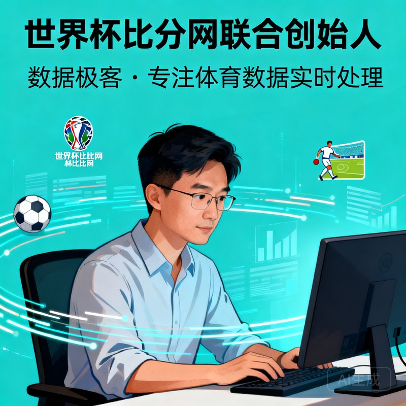 世界杯比分网联合创始人林枫，数据极客，专注体育数据实时处理